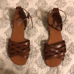 Brown Leather Sandals